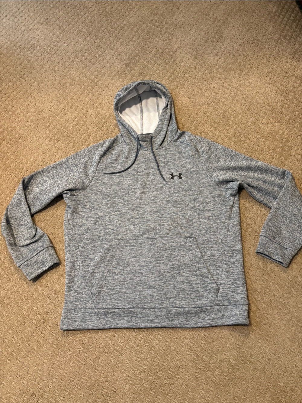 Under Armour Women's Heather Gray Hooded Pullover